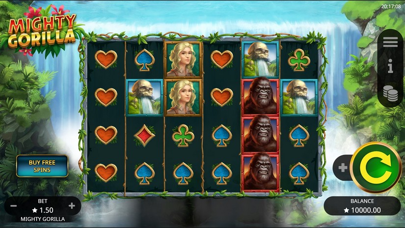 Mighty Gorilla slot screen 1