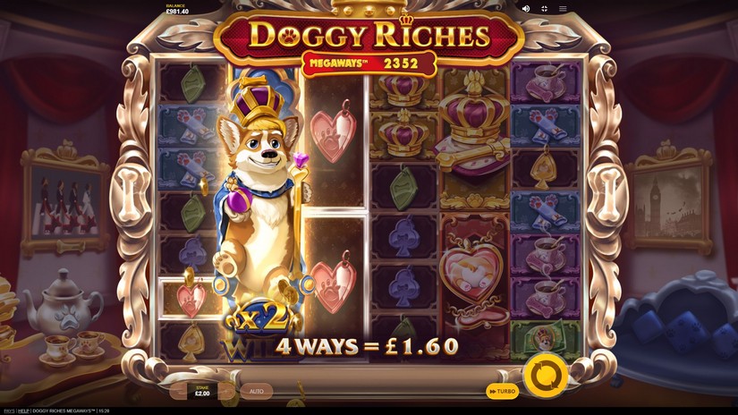 Doggy Riches Megaways slot screen 3