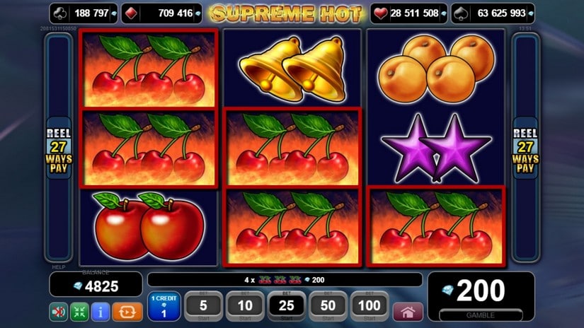 Supreme Hot slot screen 3