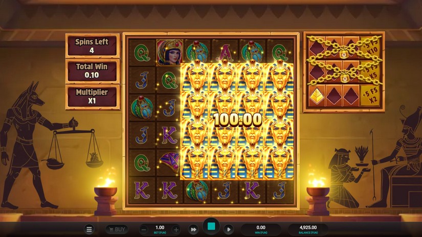 Pharaoh’s Last Wish slot screen 4