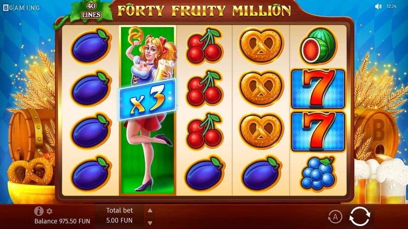 Forty Fruity Million slot screen 5