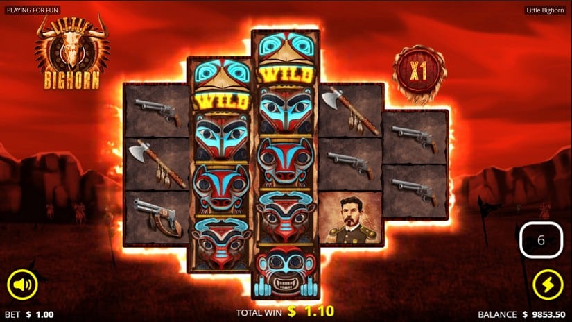 Little Bighorn slot screen 5