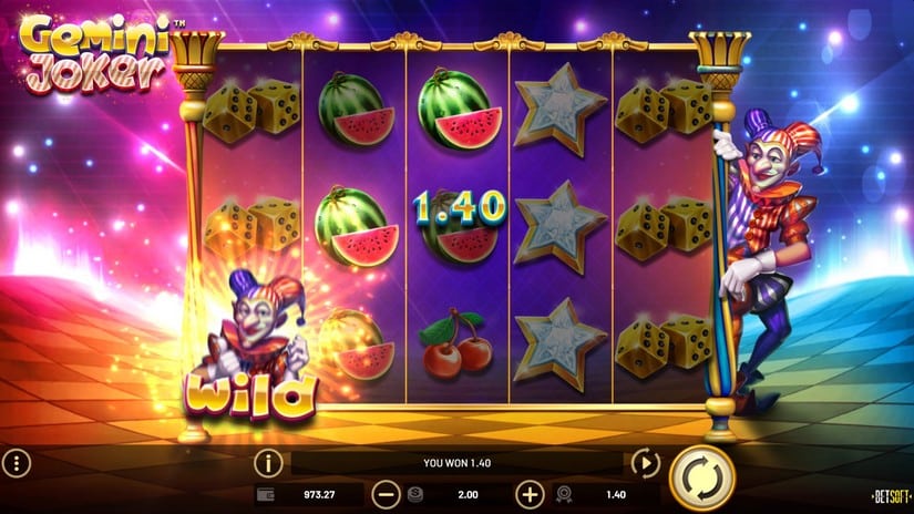 Gemini Joker slot screen 3