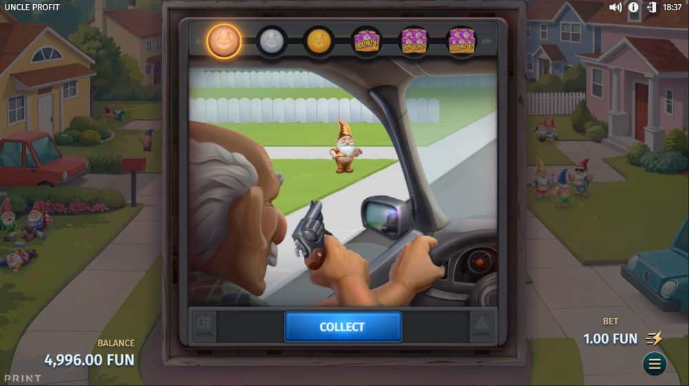 Uncle Profit slot features