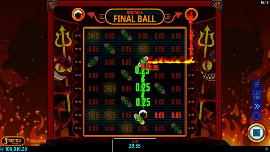 3 Devils Pinball slot screen 6