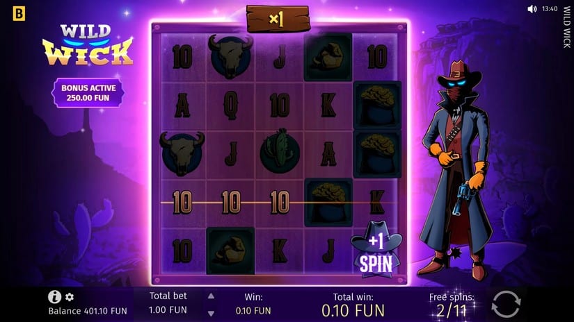 Wild Wick slot screen 6