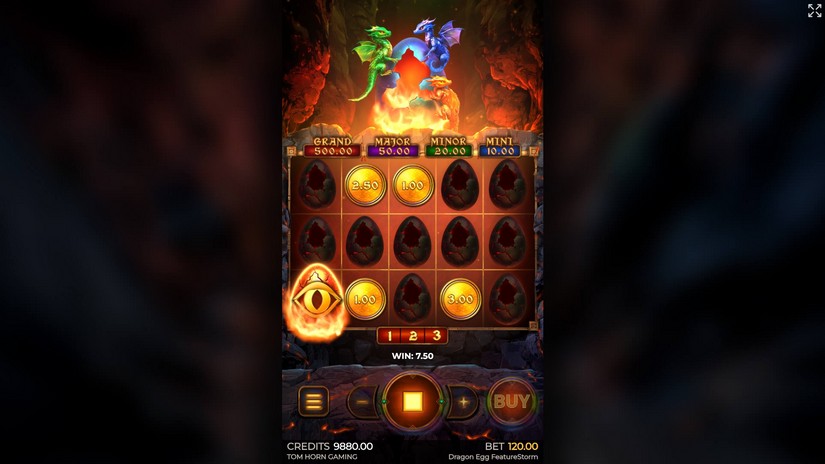 Dragon Egg slot screen 4