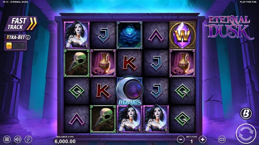 Eternal Dusk slot screen 1