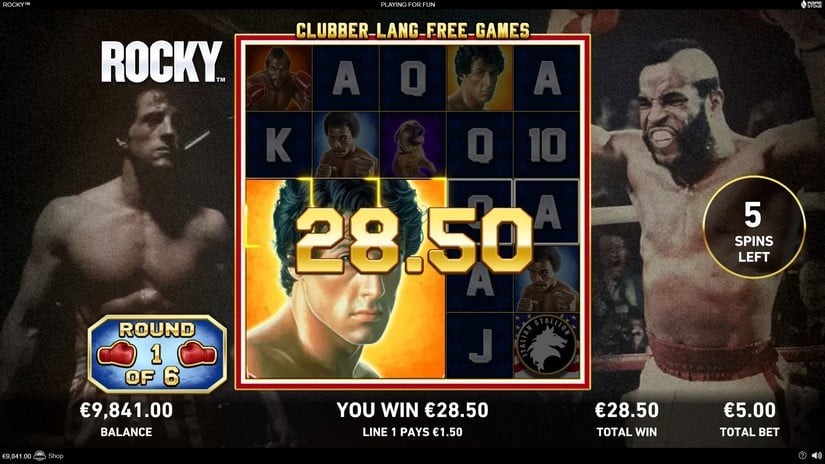 Rocky Slot – Free Demo, RTP, Bonus Features and slot screen 5