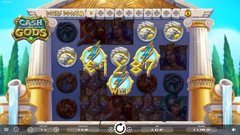 Cash of Gods slot screen 4