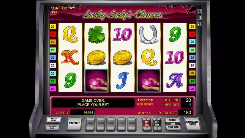 Lucky Lady’s Charm slot screen 4