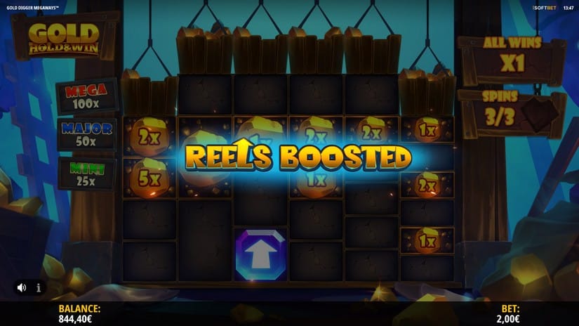 Gold Digger Megaways slot screen 5