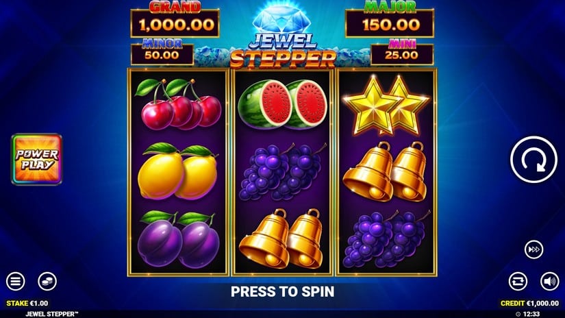 Jewel Stepper slot screen 1