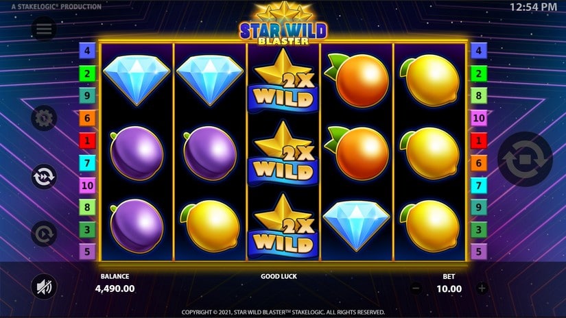Star Wild Blaster slot screen 5
