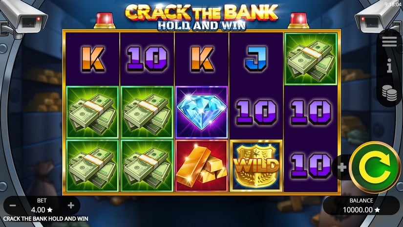 Crack the Bank Hold And Win slot screen 1