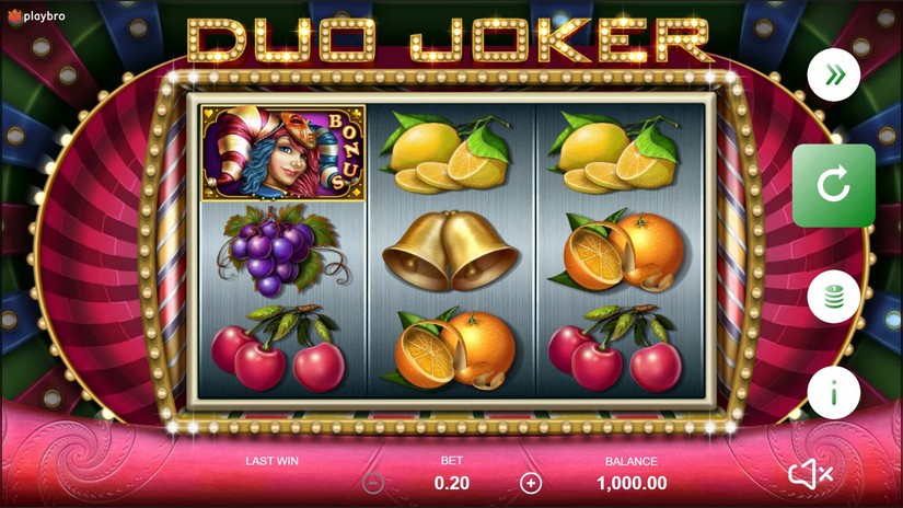 Duo Joker slot screen 2