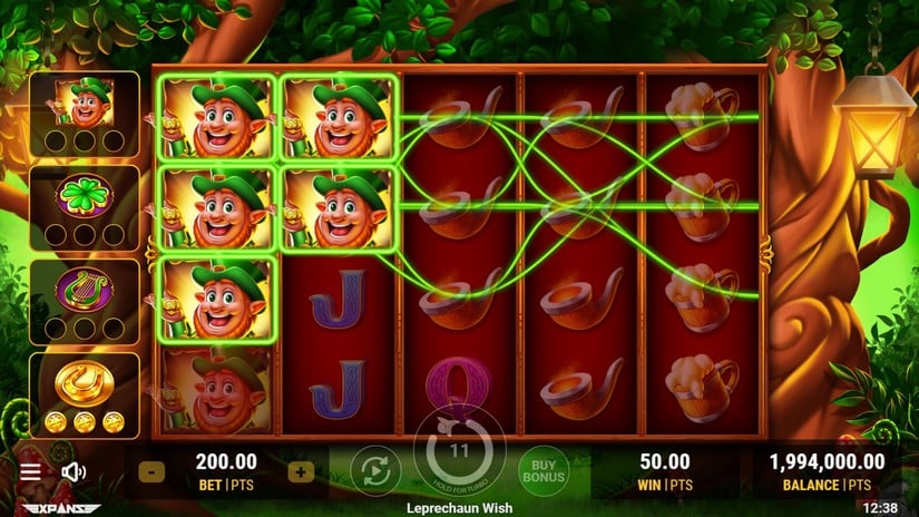Leprechaun Wish slot screen 4