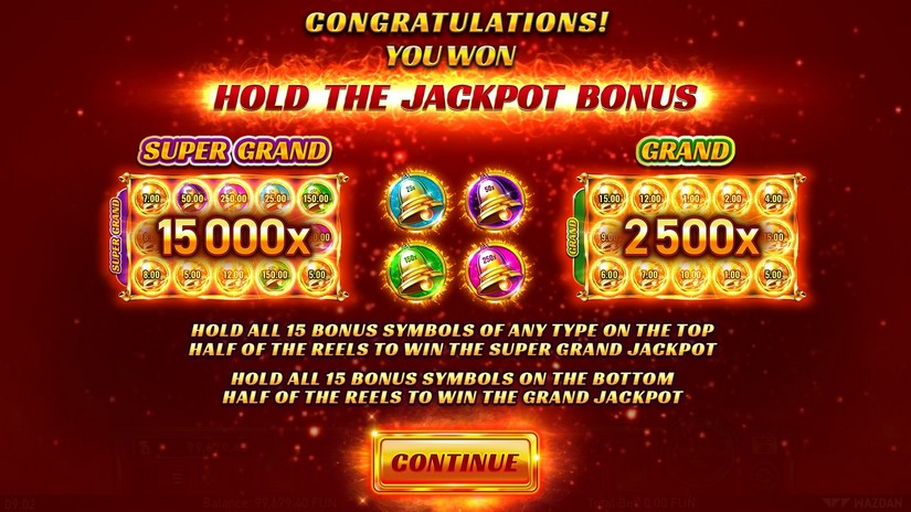 Sizzling Bells™ slot screen 4