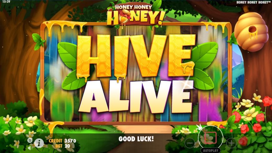 Honey Honey Honey slot screen 3