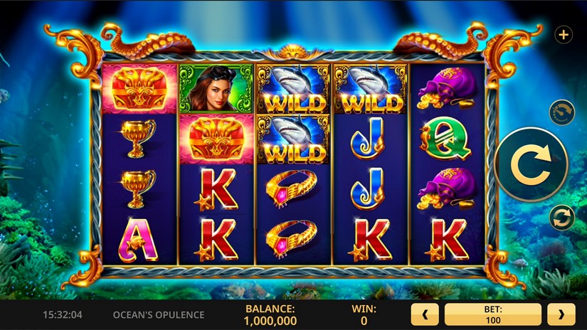 Oceans Opulence slot screen 1