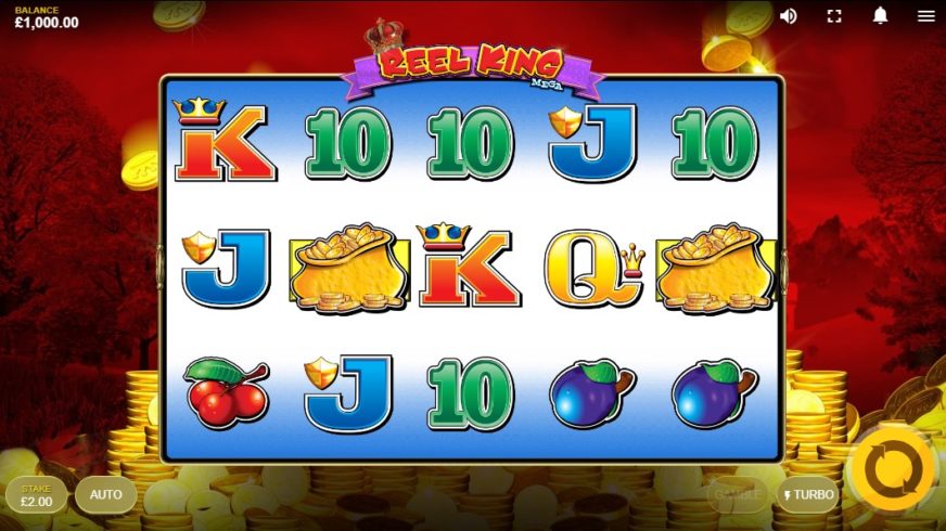Reel King Mega slot screen 1