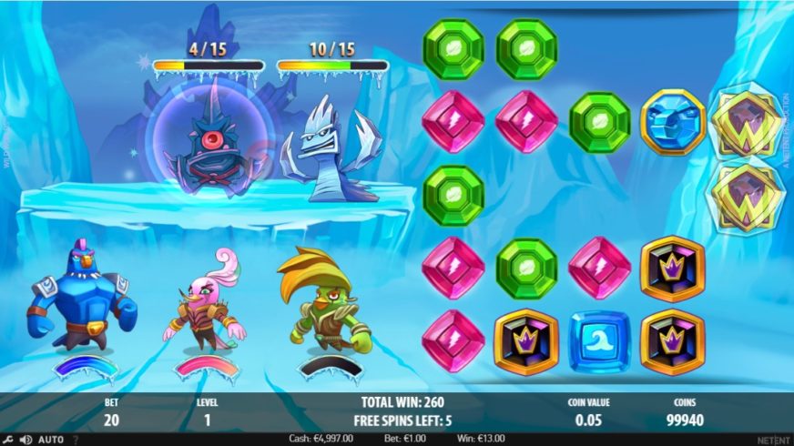 Wild Worlds slot screen 9