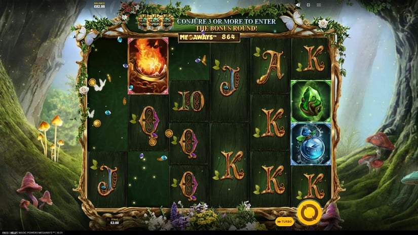 Magic Powers Megaways slot screen 2
