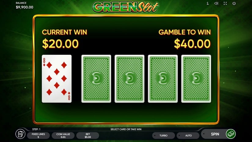 Green Slot slot screen 3