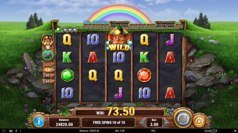 Shamrock Miner slot screen 5