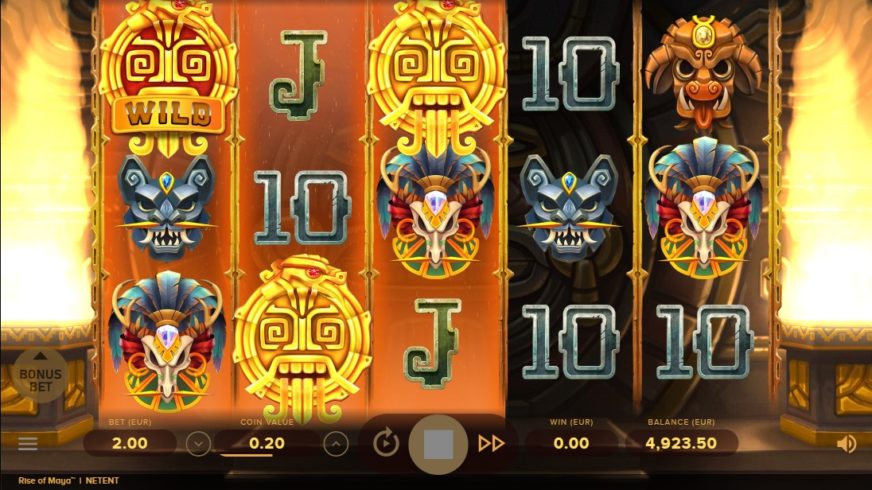 Rise of Maya slot screen 3