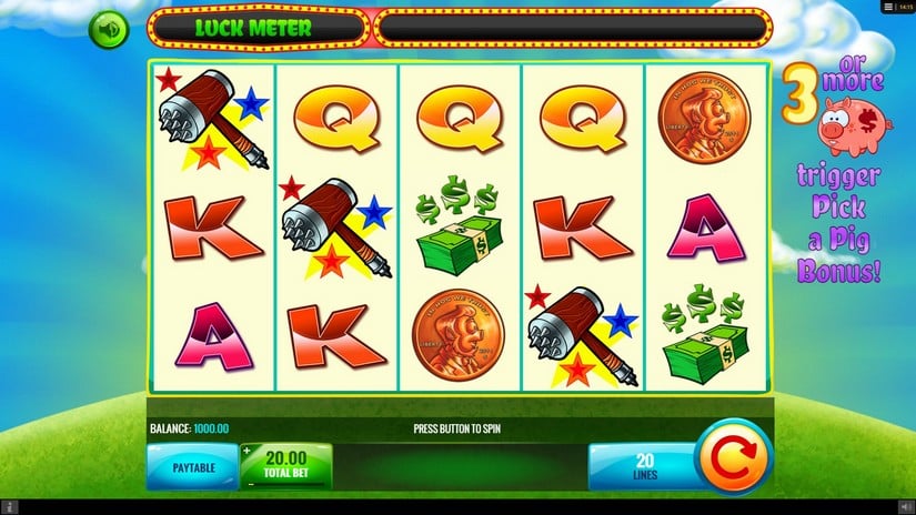 Smash the Pig slot screen 1