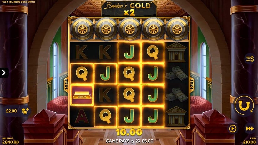 Banker’s Gold Epic X slot screen 4