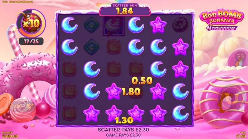 Bon Bomb Bonanza Hyperboom slot screen 3