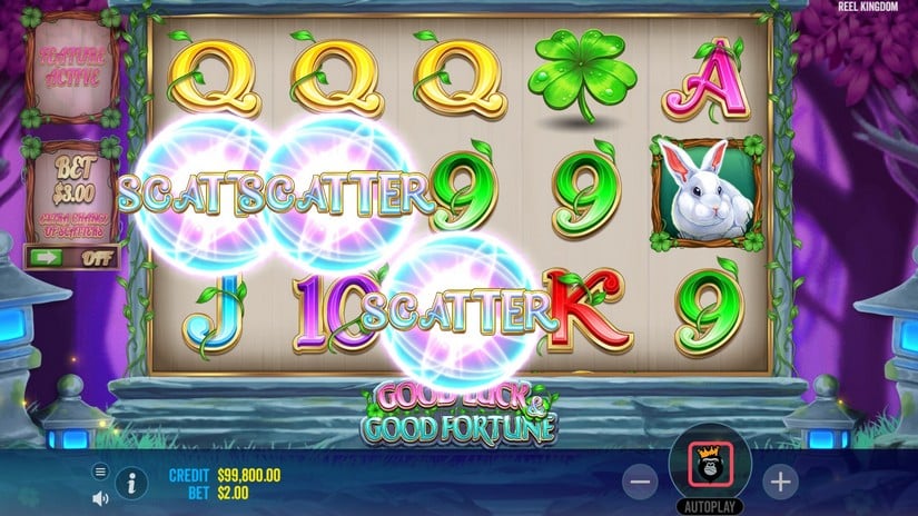 Good Luck & Good Fortune slot screen 2