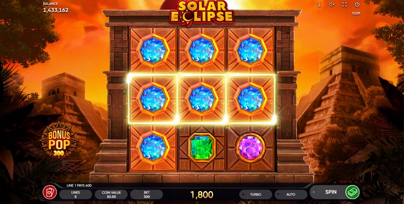 Solar Eclipse slot screen 4