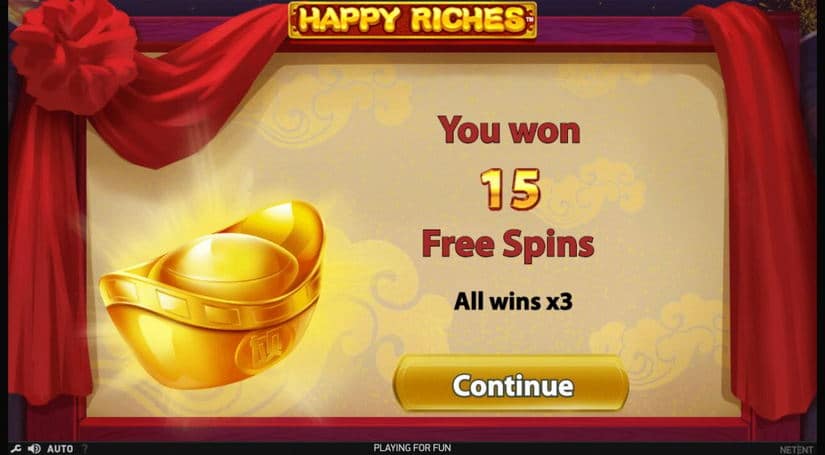 Happy Riches slot screen 4