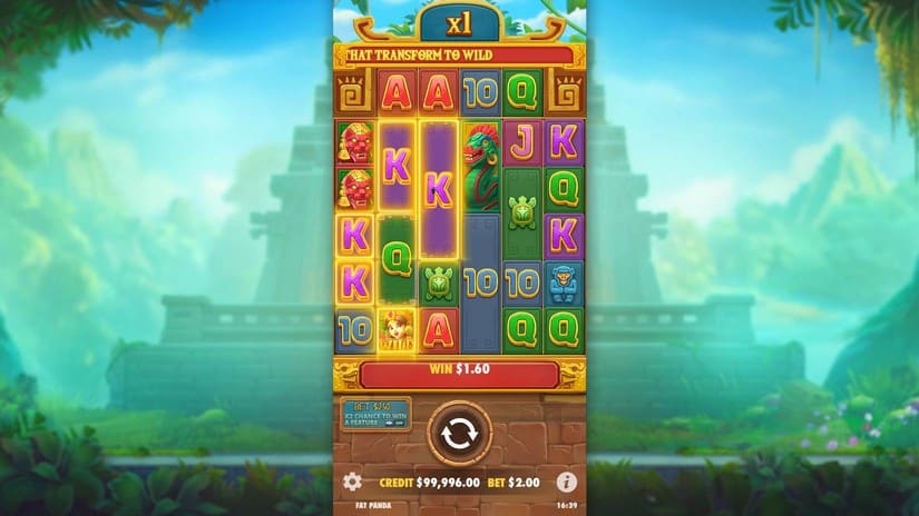 Fortune of Aztec slot screen 2