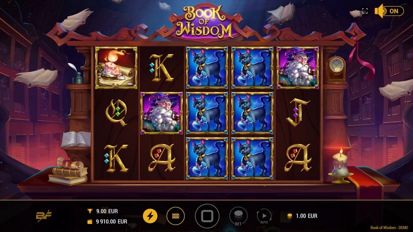 Book of Wisdom slot screen 4