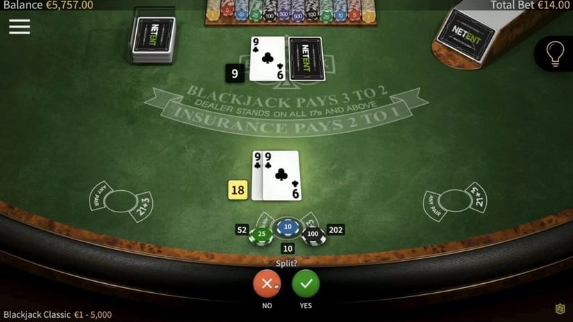 Blackjack Classic slot screen 3