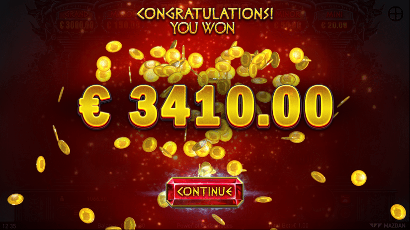 Power of Gods™: Hades slot screen 4