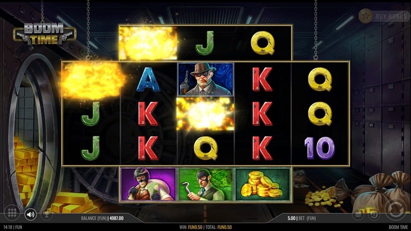 Boom Time slot screen 3