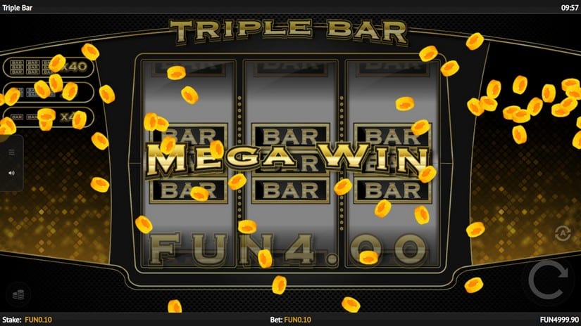 Triple Bar 98 slot screen 3