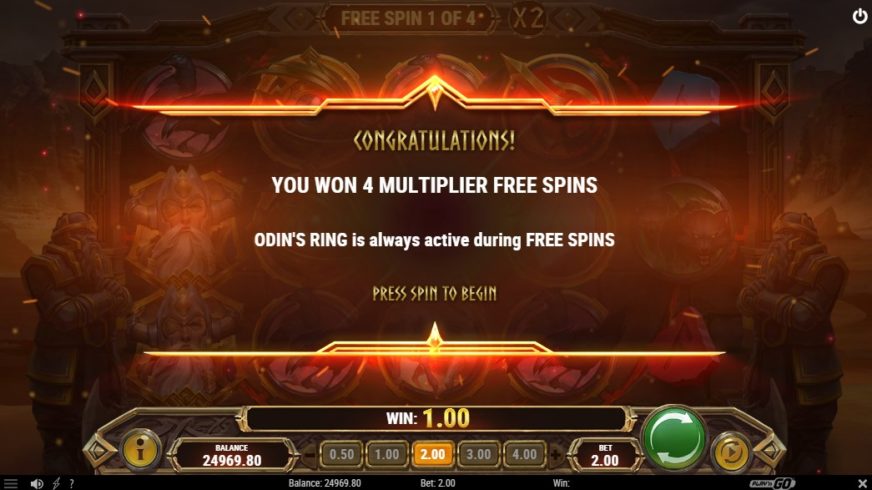 Ring of Odin slot screen 4