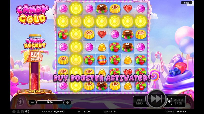 Candy Gold slot screen 4