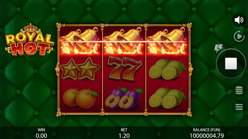Royal Hot slot screen 2