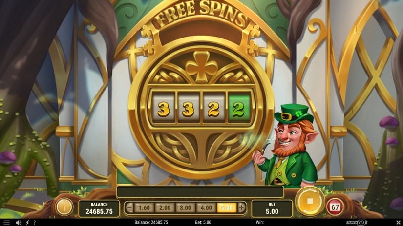 Leprechaun’s Vault slot screen 3