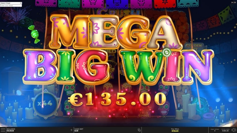 Calavera Crush slot screen 7