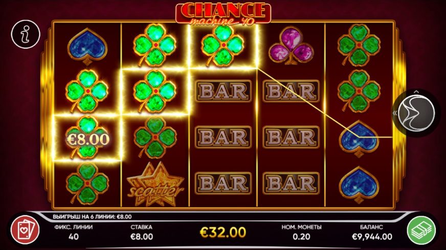 Chance Machine 40 slot screen 2