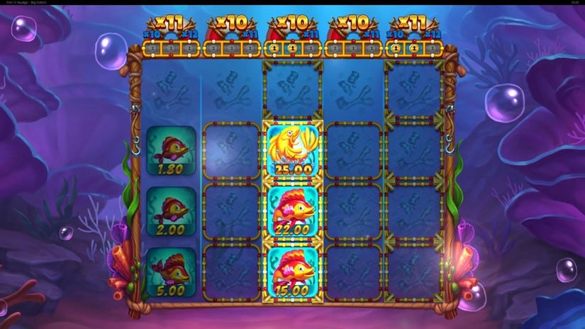 Fish ‘n’ Nudge Big Catch slot screen 5