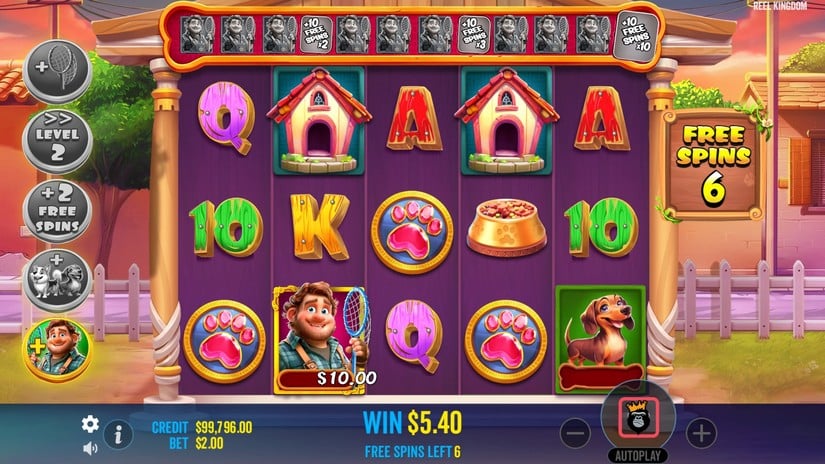 Dog Pound slot screen 3